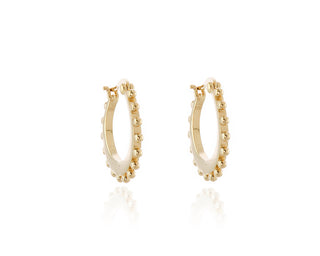 Beba Gold Hoop Earrings
