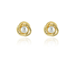 Cachet Qi Earrings Gold Plated