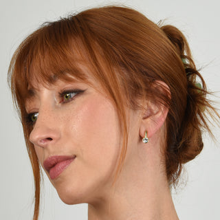 Lara Simple Stud Gold Earrings