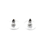 Spare Earring Backs – Silver