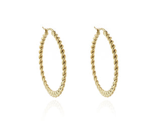 Abital Gold Hoop Earrings
