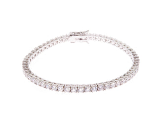 Carla Silver Tennis Bracelet
