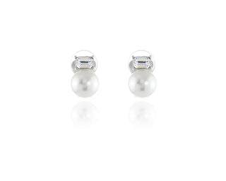 Corin Pearl Crystal Clip-On Earrings