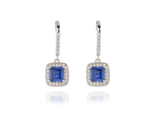 Idola Silver Tanzanite Earrings