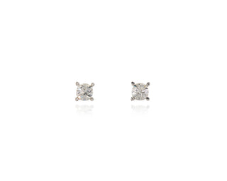 Laine 6mm Silver Earrings