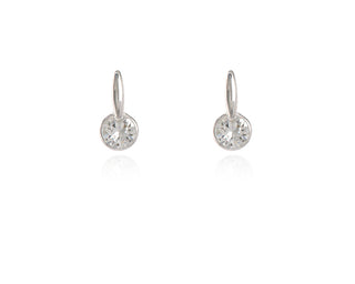 Lara Simple Silver Earrings