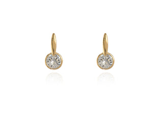 Lara Simple Stud Gold Earrings