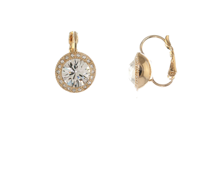Sosie Pavee Gold Earrings