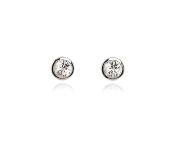 Crystal  Rocio Pierced Earrings  | Rhodium Crystal