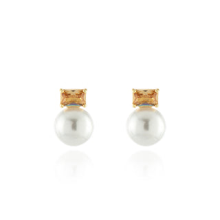Corin Gold Champagne Clip On Earrings