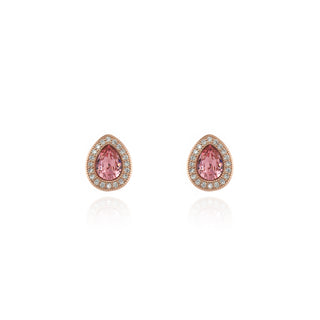 Talma Rose Pink Gold Earrings