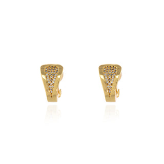 Talli Gold Clip On Earrings