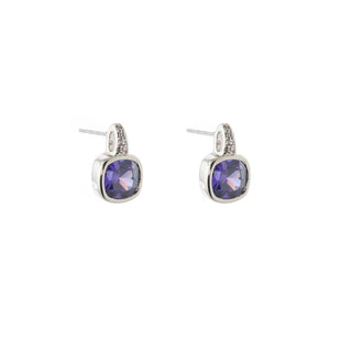 Taylor Tanzanite silver Earrings