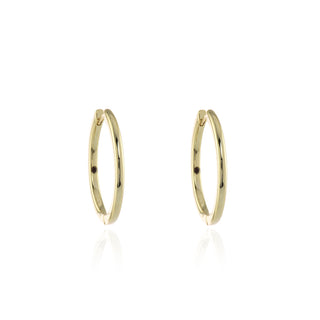 Henley Large 25mm Huggie Gold Hoop