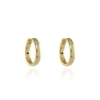 Sabrina Medium 18mm Gold Hoop