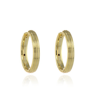 Rivas Large 25mm Gold Hoop