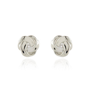 Kelce Silver Clip On Earrings
