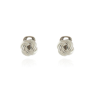 Quant Silver Clip On Earrings