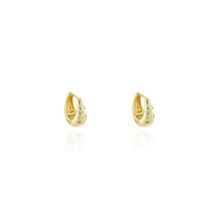 Gefen Gold Hoop Earrings