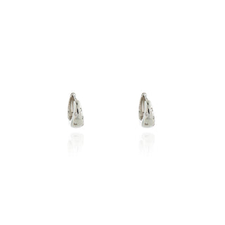 Gefen Silver Hoop Earrings
