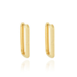 Celyse Gold Hoop Earrings
