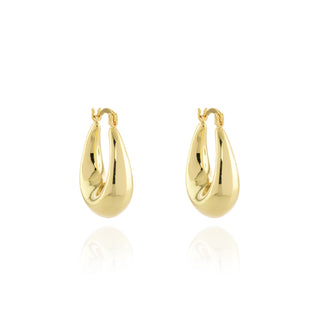 Berdine Gold Hoop Earrings
