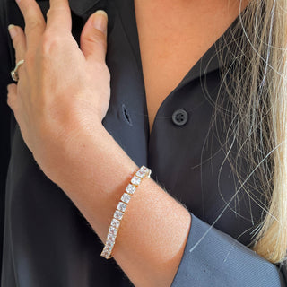 Adele Gold Tennis Bracelet
