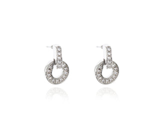 Elana Silver Drop Earrings