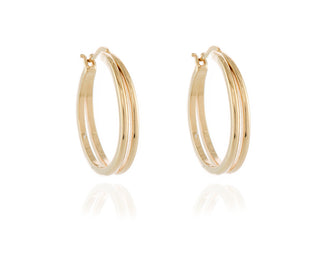 Lana 25mm Gold Hoop Earrings