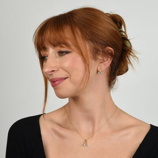 Lara Simple Stud Gold Earrings