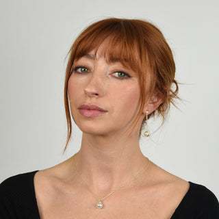 Paris Gold Drop Earrings