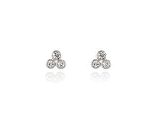 Trinity Silver Earrings 