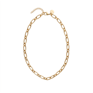 Loretta Gold Necklace, full length