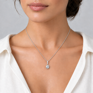 Silver pendant reduced by 10% and sitting higher