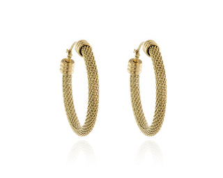 Cady Gold Hoop Earrings