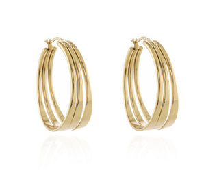 Kala Gold Hoop Earrings