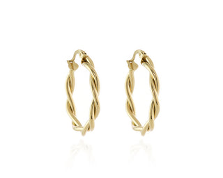 Olena Gold Hoop Earrings
