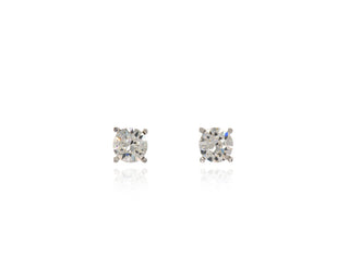 Laine 8mm Silver Earrings