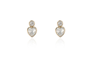 Posy Simple Gold Earrings