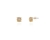 Crystal  Paiva Pierced Earrings  | Gold Crystal