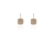 Crystal  Paiva Lever Back Earrings  | Gold Crystal