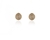 Crystal  Roto Clip Earrings  | Gold Crystal