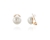 Bibi 12mm EC Clip Earrings   Gold Pearl