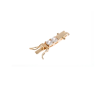 Cubic Zirconia Adele Tennis Bracelet Extender Extenders   Gold Crystal