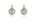 Crystal  Sosie Pierced Earrings  | Rhodium Crystal