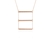 Crystal  Lada Necklace  | Pink Gold Crystal