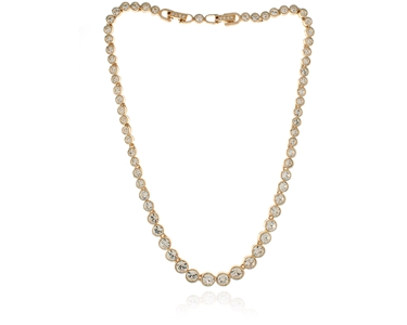 Crystal  Grace Necklace  | Gold Crystal