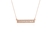 Crystal  Baba Necklace  | Pink Gold Crystal