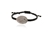 Crystal  Macy Nautical Cord Bracelet  | Rhodium Silver Shade