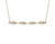 Crystal  Sphinx Necklace Bar | Gold Crystal